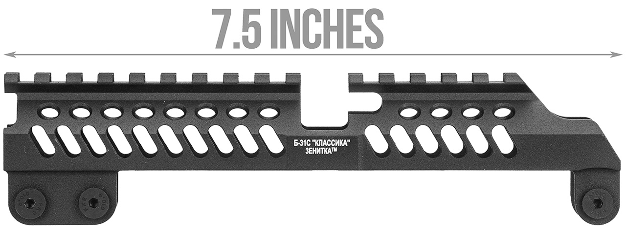 LCT Z-Series B-31C AK74 Classic Upper Handguard (Black) - Click Image to Close