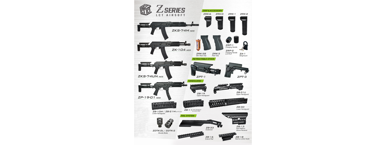 LCT Z-Series Muzzle Brake (14x1.0L)