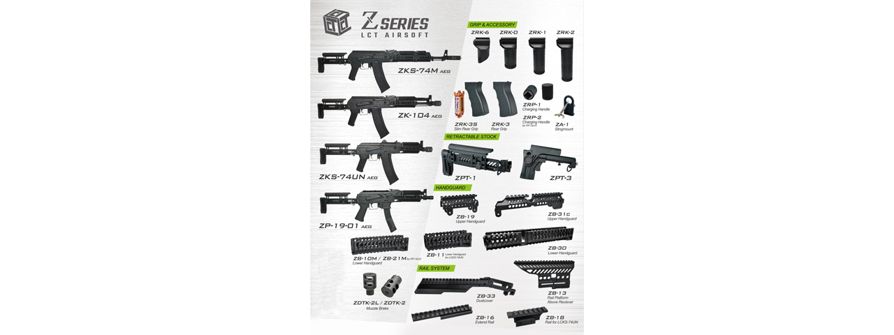 LCT Z-Series RP-1 Charging Handle