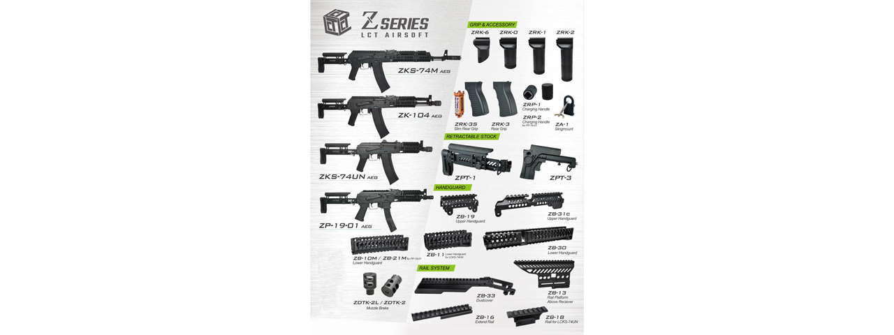 LCT Z-Series RP-2 Charging Handle