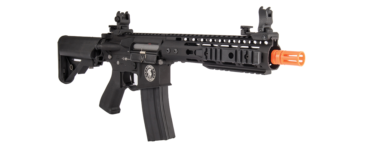 Lancer Tactical LT-14CB-G2-ME Proline 9" Keymod Rail w/ Picatinny M4 Carbine AEG (Black) - Click Image to Close