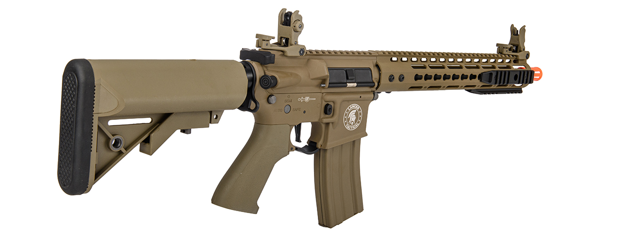 Lancer Tactical LT-14DT-G2-ME 12" KeyMod Rail w/ Picatinny M4 Carbine AEG (Tan)