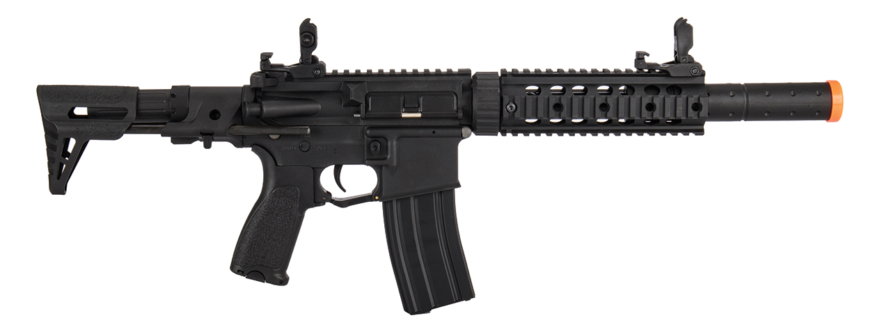 Lancer Tactical Gen 2 M4 Carbine w/ PDW Stock (Color: Black)