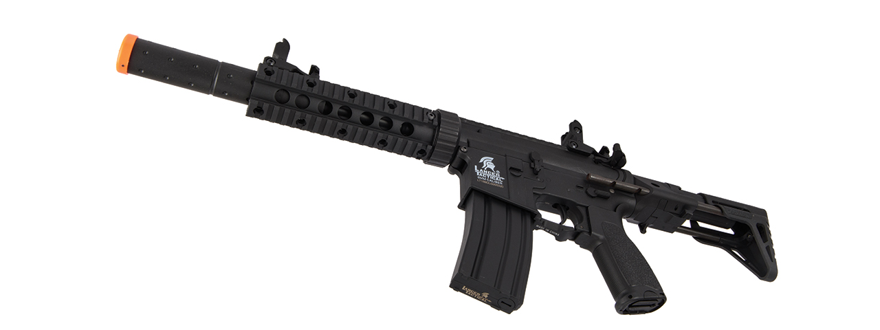 Lancer Tactical LT-15BDL-G2 Gen 2 M4 Carbine with PDW Stock and Mock Suppressor (Black)