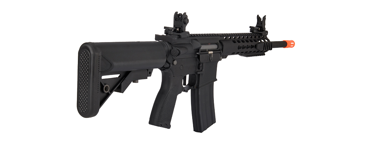 Lancer Tactical LT-19B-G2-E 10" Hybrid M4 Carbine w/ Keymod Rail (Black)