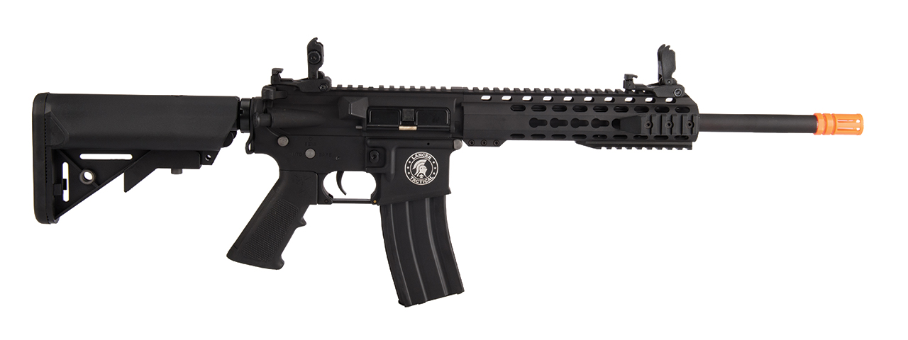 Lancer Tactical LT-19BL-G2-M Gen 2 Airsoft M4 Carbine 10" AEG Rifle (Black) - Click Image to Close