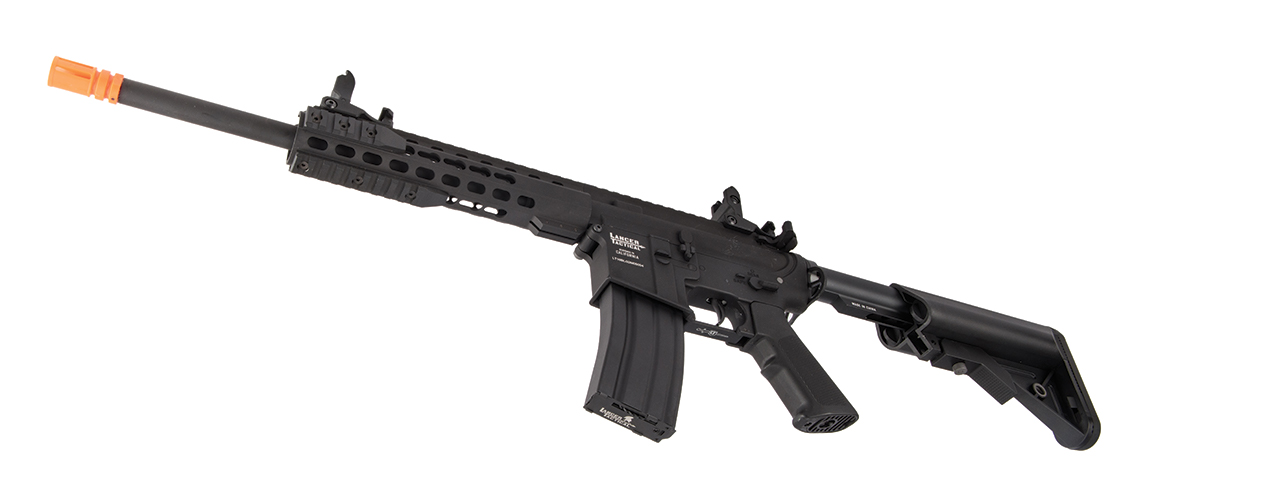 Lancer Tactical LT-19BL-G2-M Gen 2 Airsoft M4 Carbine 10" AEG Rifle (Black) - Click Image to Close