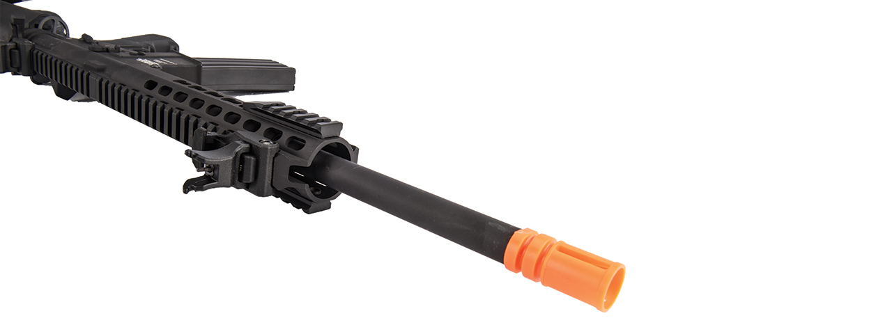 Lancer Tactical LT-19BL-G2-M Gen 2 Airsoft M4 Carbine 10" AEG Rifle (Black)