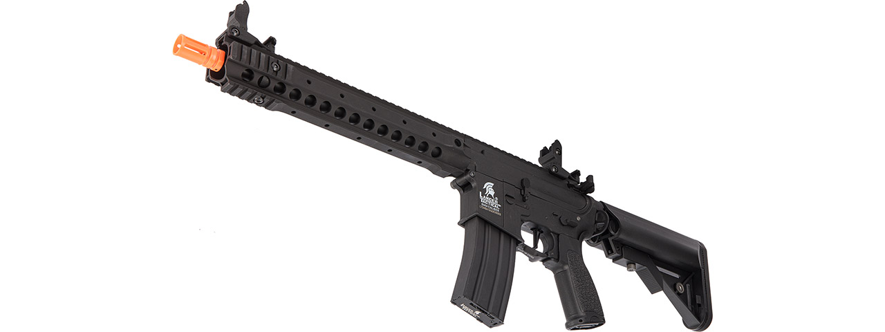 Lancer Tactical LT-24BA12-G2-E Hybrid M4 Carbine AEG Airsoft Rifle (Black)