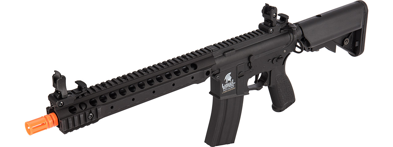 Lancer Tactical LT-24BA12-G2-E Hybrid M4 Carbine AEG Airsoft Rifle (Black)