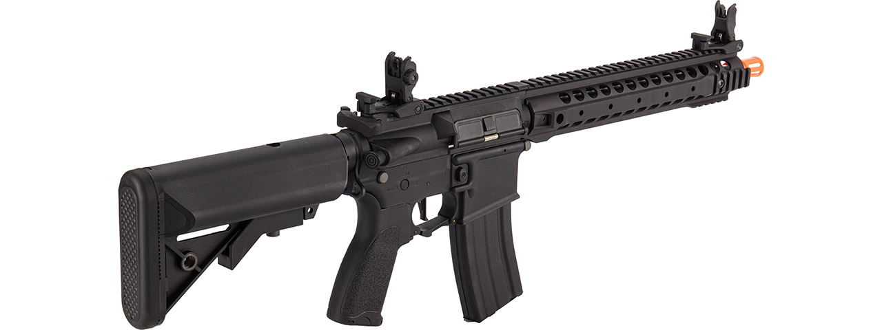 Lancer Tactical LT-24BA12-G2-E Hybrid M4 Carbine AEG Airsoft Rifle (Black)
