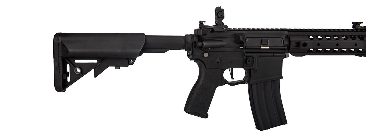 Lancer Tactical LT-24BA8-G2-E Hybrid M4 Carbine AEG w/ Free Float Rail (Black)