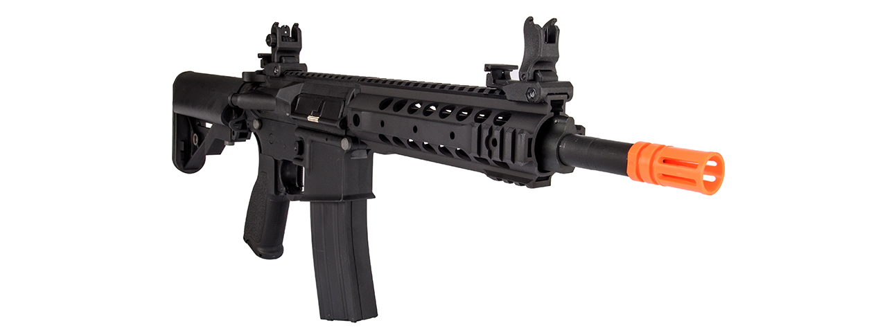 Lancer Tactical LT-24BA8-G2-E Hybrid M4 Carbine AEG w/ Free Float Rail (Black)