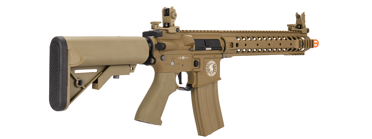 Lancer Tactical Proline LT-24 M4 12" Rail AEG Rifle, Tan