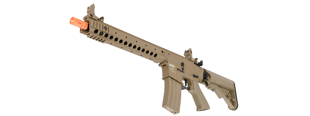 Lancer Tactical Proline LT-24 M4 12" Rail AEG Rifle, Tan