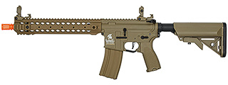 Lancer Tactical LT-24TA12-G2-E Hybrid M4 Carbine AEG Airsoft Rifle (Tan)