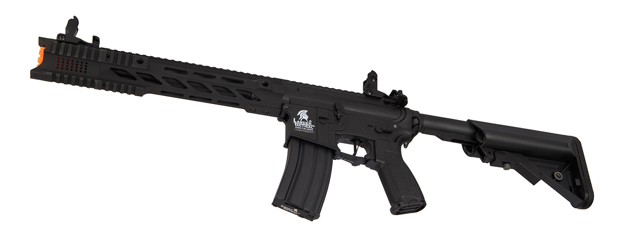 Lancer Tactical Hybrid Gen 2 10" Interceptor M4 Airsoft AEG Rifle (Color: Black) - Click Image to Close