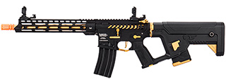 Lancer Tactical Enforcer BLACKBIRD Skeleton AEG w/ Alpha Stock, Gold