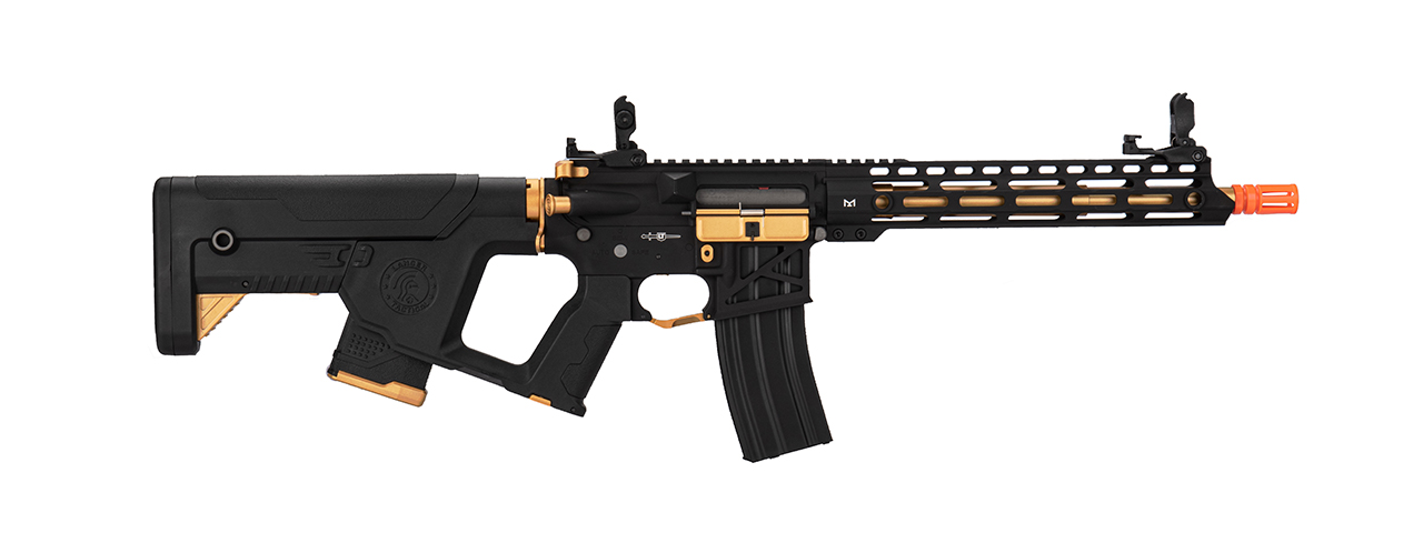 Lancer Tactical Enforcer BLACKBIRD Skeleton AEG w/ Alpha Stock, Gold