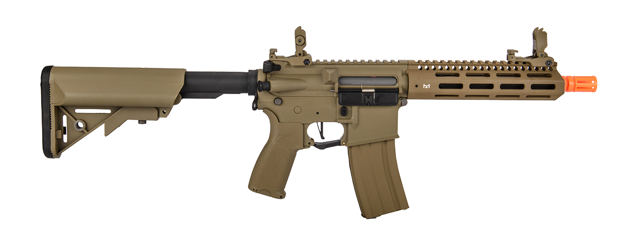 Lancer Tactical Hybrid Gen 2 Hellion 8" M4 Airsoft AEG (Tan) - Click Image to Close