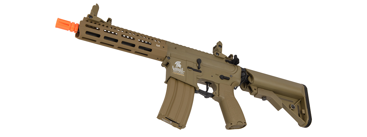 Lancer Tactical Hybrid Gen 2 Hellion 8" M4 Airsoft AEG (Tan) - Click Image to Close