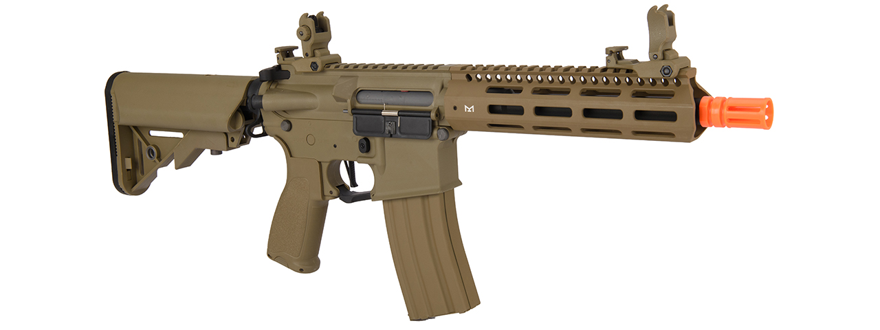 Lancer Tactical Hybrid Gen 2 Hellion 8" M4 Airsoft AEG (Tan) - Click Image to Close