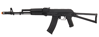 Lancer Tactical AK-Series AK-74M AEG Airsoft Rifle w/ Skeleton Foldable Stock (Black)