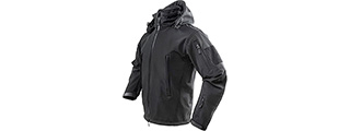 VISM by NcSTAR DELTA ZULU JACKET, BLACK (LARGE)