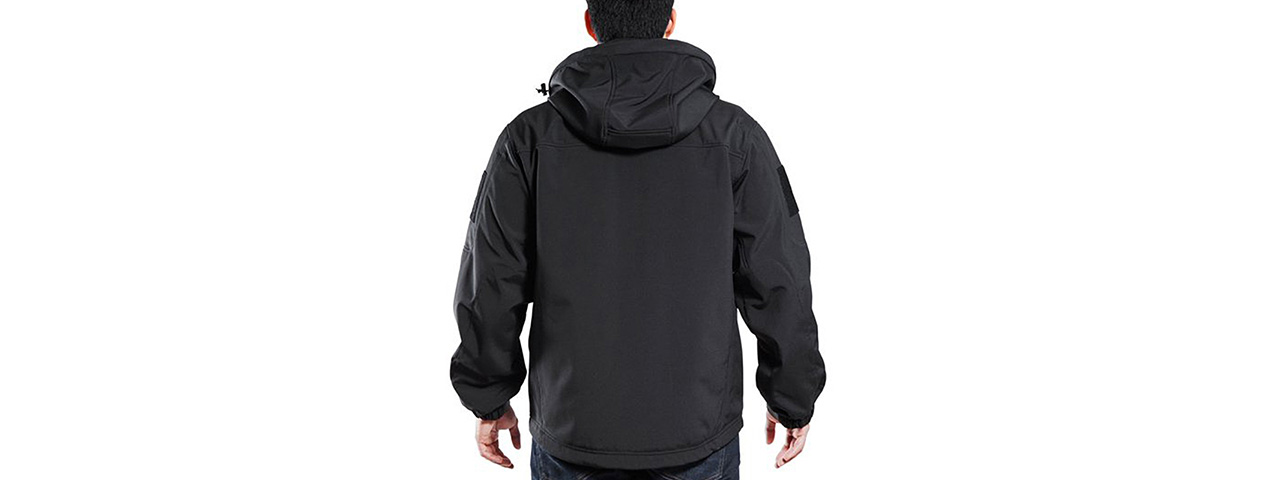 VISM by NcSTAR ALPHA TREKKER JACKET, BLACK (LARGE) - Click Image to Close