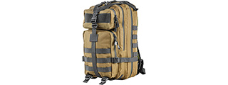 VISM by NcSTAR SMALL BACKPACK, TAN/URBAN GRAY