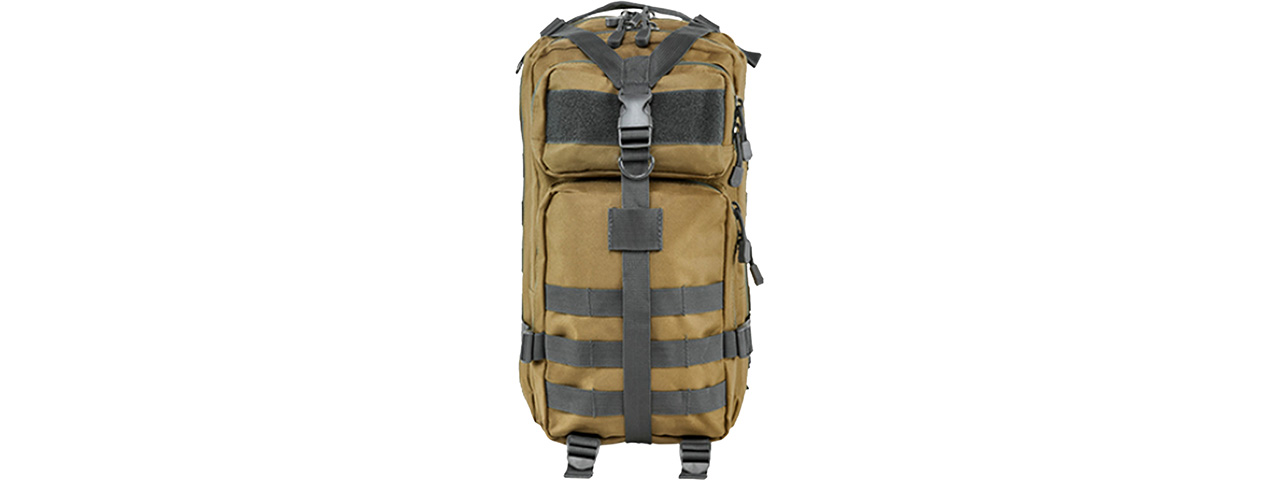 VISM by NcSTAR SMALL BACKPACK, TAN/URBAN GRAY - Click Image to Close