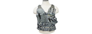 NC Star Vism 2XL Zip-Up Tactical Vest (Color: Digital Camo)