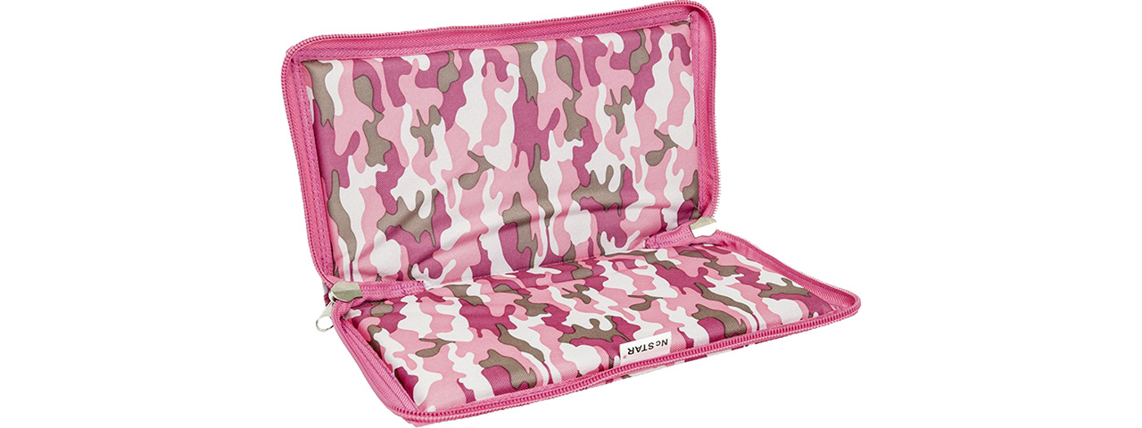 VISM by NcSTAR RANGE BAG INSERT, PINK CAMO - Click Image to Close