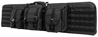 VISM by NcSTAR 46" Double Carbine Case, BK