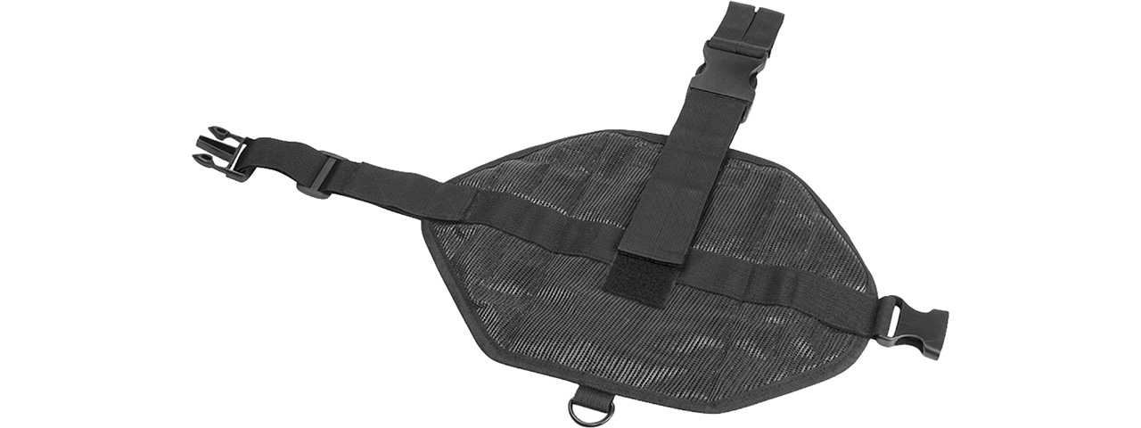 VISM by NcSTAR DROP LEG MOLLE PANEL, BLACK