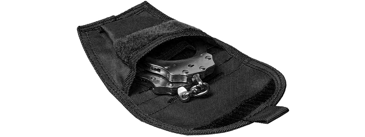 VISM HANDCUFF POUCH, BLACK - Click Image to Close