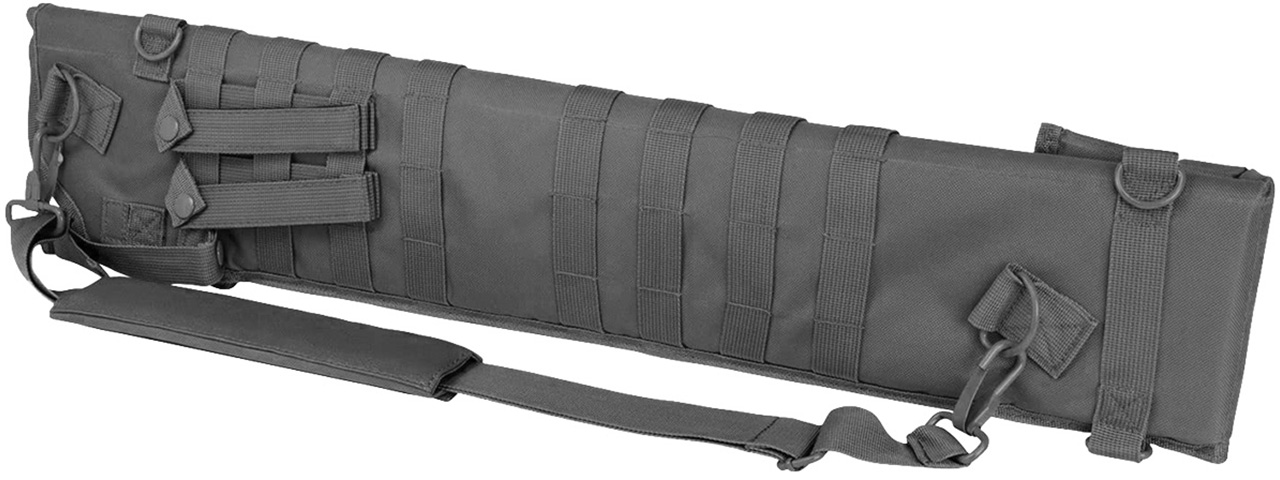 VISM by NcSTAR TACTICAL SHOTGUN SCABBARD, URBAN GRAY - Click Image to Close