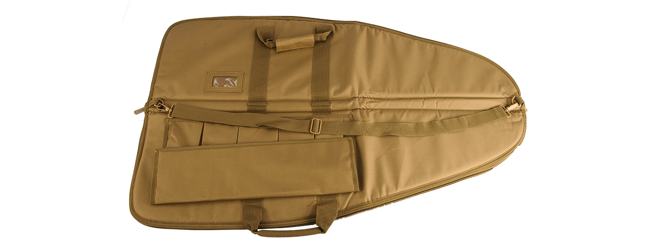 NcStar 42" Tactical Gun Case Rifle Bag (Tan) - Click Image to Close