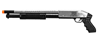 UKARMS P388 Spring Single Shot Airsoft Shotgun (SILVER)