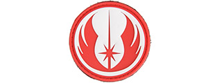 Jedi Order Symbol PVC Morale Patch (Red)