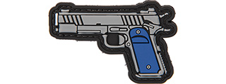 PVC Morale Patch 1911 (Color: Grey / Blue)