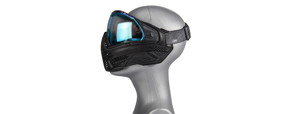 Push Paintball Unite Mask (Blue Lens) - Click Image to Close