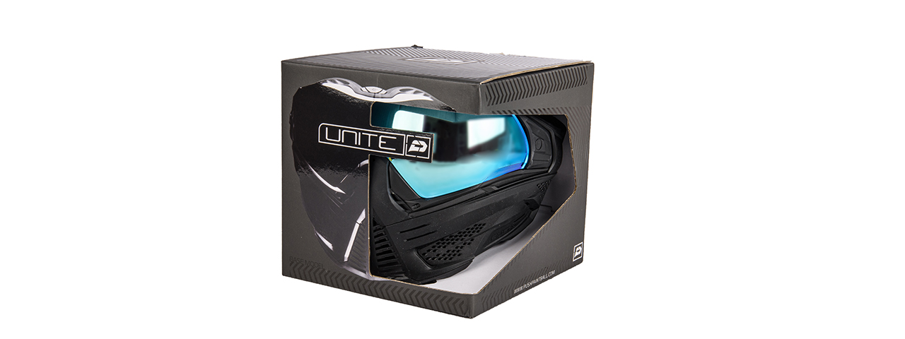 Push Paintball Unite Mask (Blue Lens) - Click Image to Close