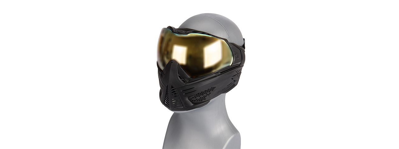 Push Paintball Unite Mask (Gold Lens) - Click Image to Close
