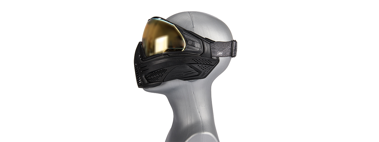Push Paintball Unite Mask (Gold Lens) - Click Image to Close