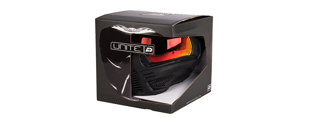 Push Paintball Unite Mask (Red Lens)