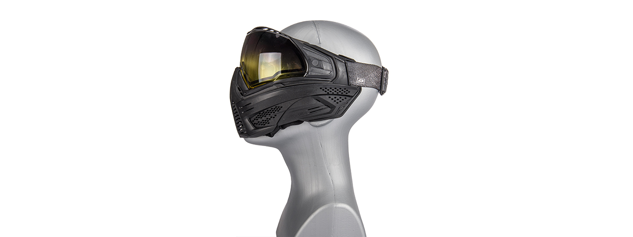 Push Paintball Unite Mask (Yellow Fade Lens) - Click Image to Close