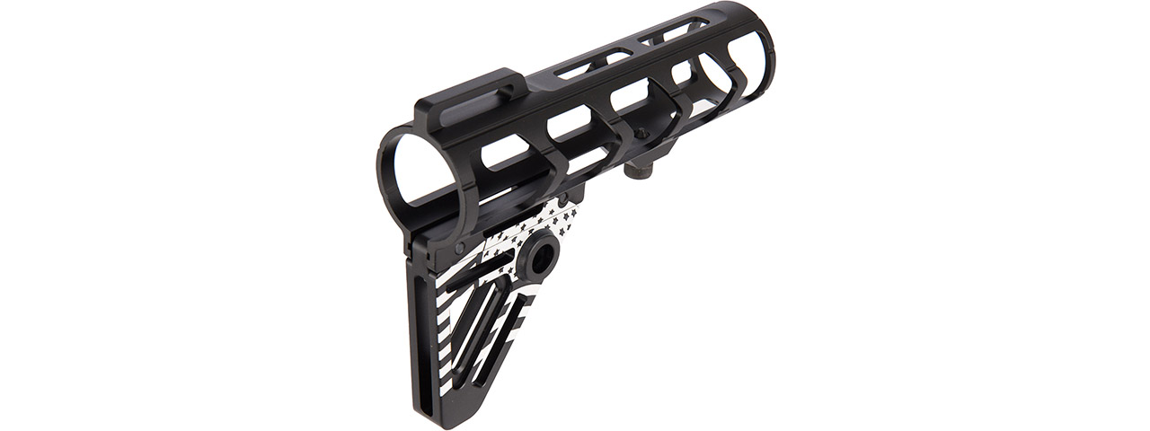 Ranger Armory Aluminum Patriot Stock (Black) - Click Image to Close