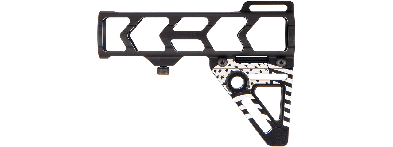 Ranger Armory Aluminum Patriot Stock (Black) - Click Image to Close