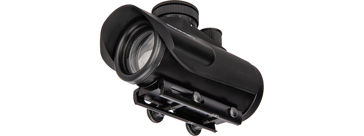 AXEON TRISYCLON SELECTABLE COLOR OPTIC DOT SIGHT (BLACK)